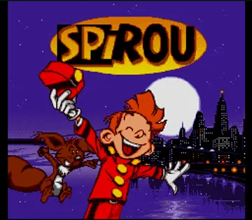 Spirou (Europe) (En,Fr,De,Es) screen shot title